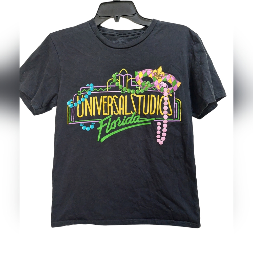 Universal Studios Orlando Florida Mardi Gras Women's Size XS T-Shirt GUC